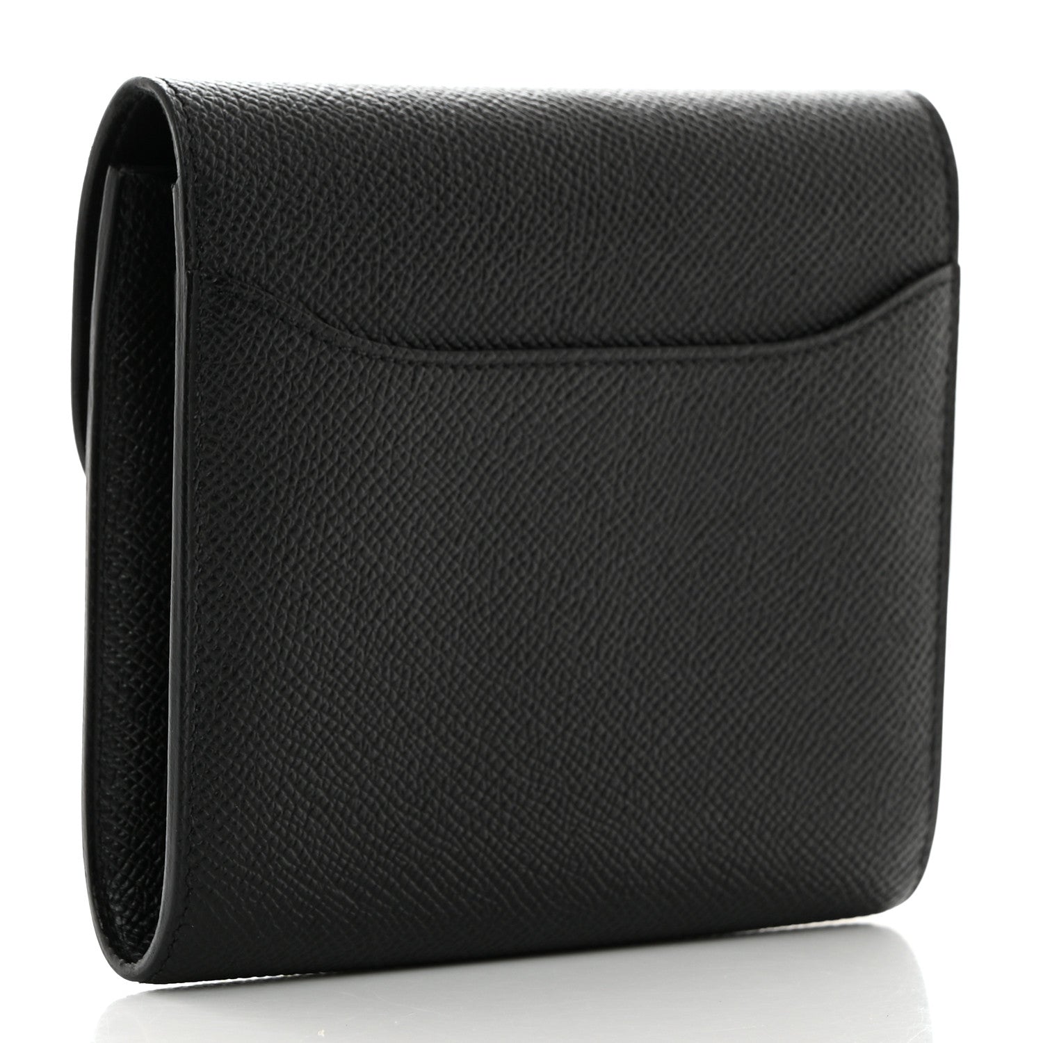 Hermes Epsom Constance Compact Passant Wallet Black 3 of 8