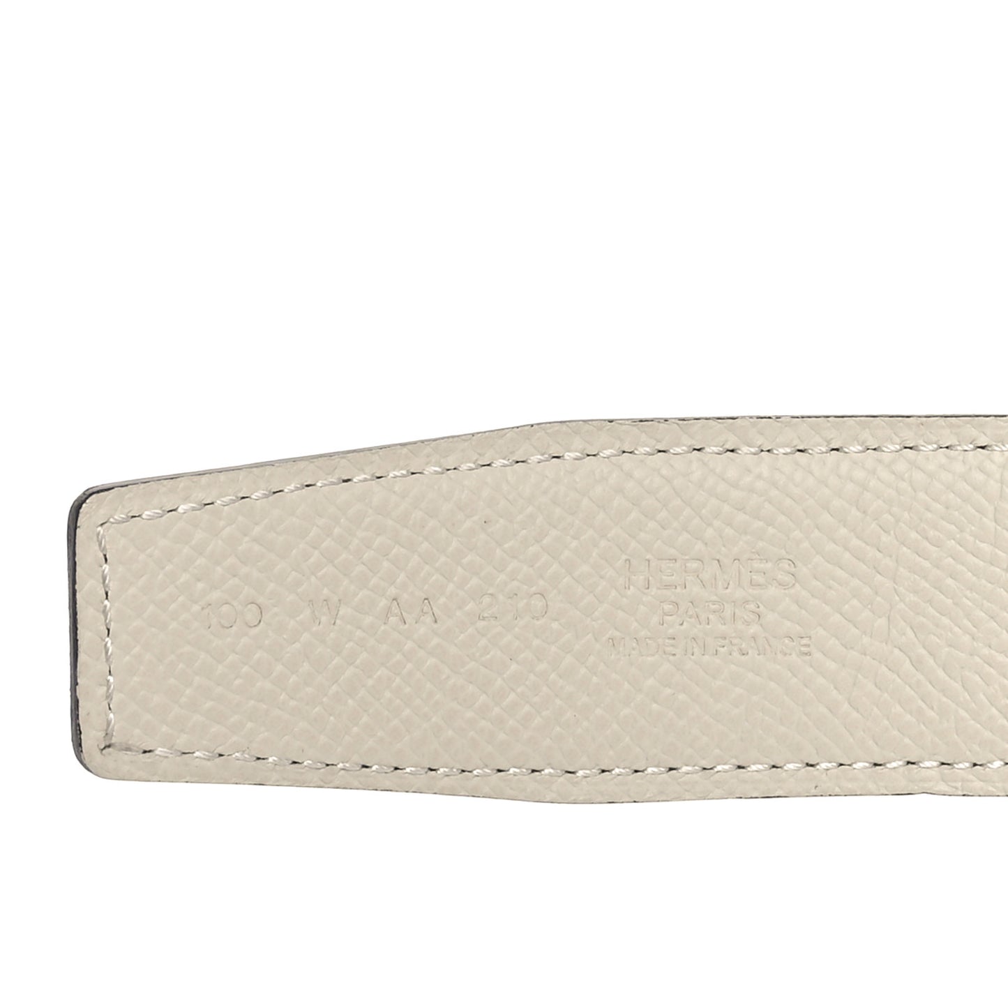 Epsom 32mm Belt Strap 100 40 Etain Craie