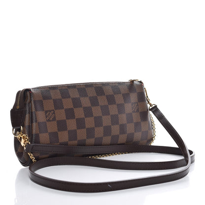 Louis Vuitton Damier Ebene Eva Clutch 3 of 16