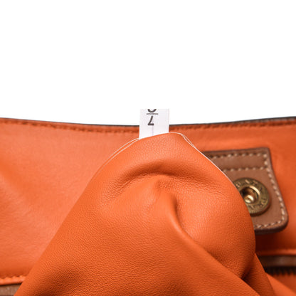 Prada Cervo Deerskin Fringe Hobo Cammello 8 of 9