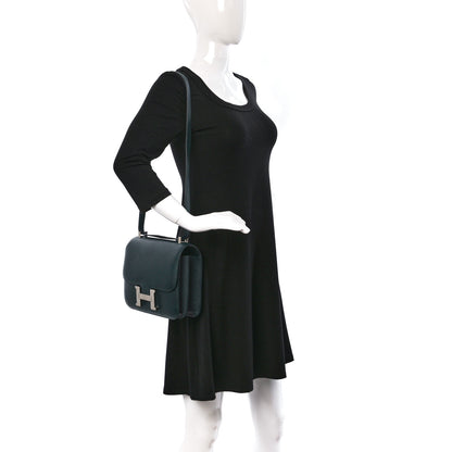 Hermes Epsom Constance 24 Vert Cypress 2 of 11