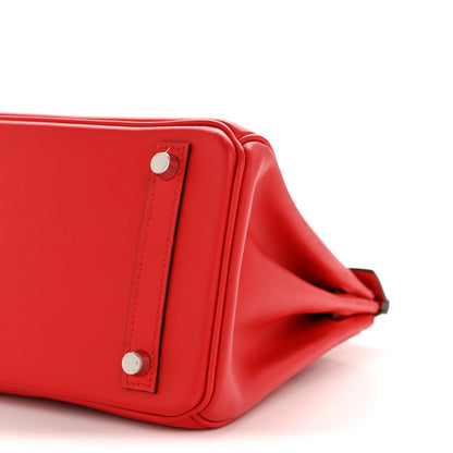 Hermes Veau Jonathan Birkin 25 Rouge De Coeur 10 of 13
