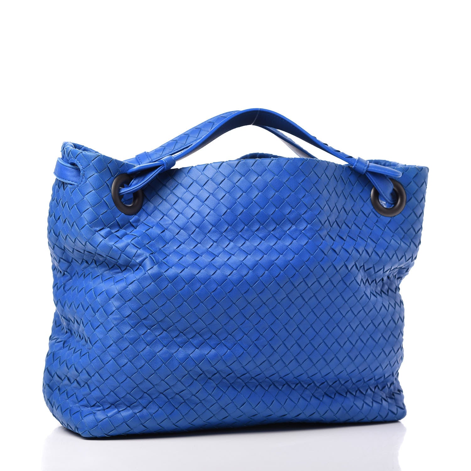 Bottega Veneta Nappa Intrecciato Medium Garda Bag Signal Blue 3 of 9