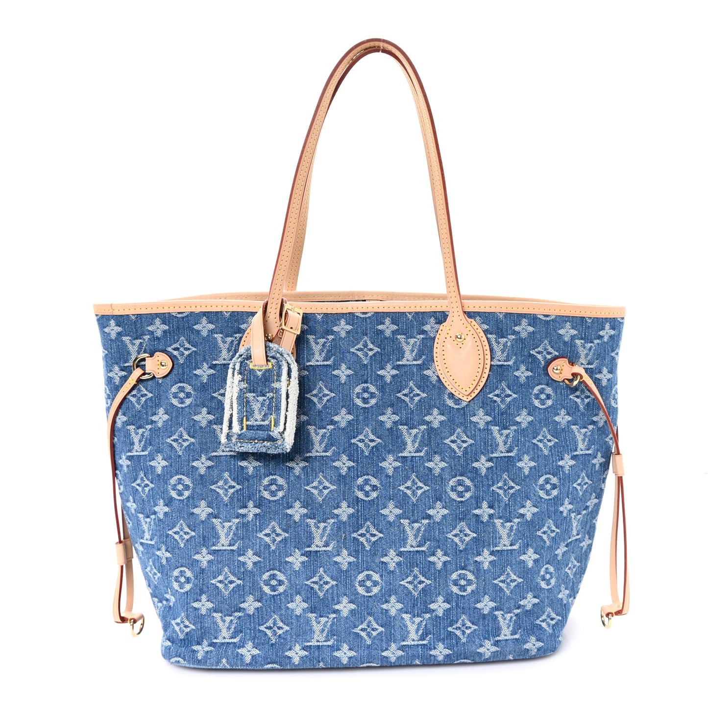 Monogram Denim Neo Neverfull MM Blue MM Blue