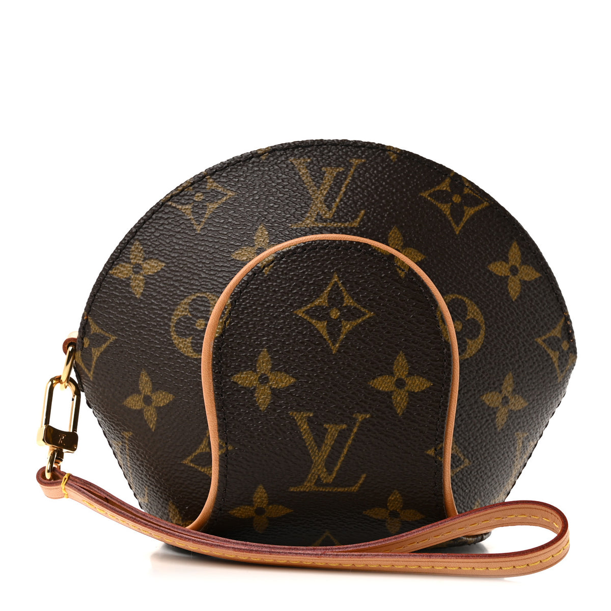 Monogram Mini Ellipse Wristlet Clutch