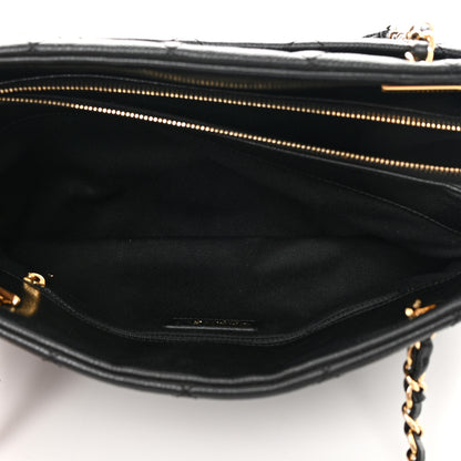 Chanel Caviar Quilted CC Timeless Soft Tote Black 7 of 14