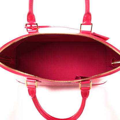 Louis Vuitton Vernis Roses Alma MM Rose Pop 4 of 9