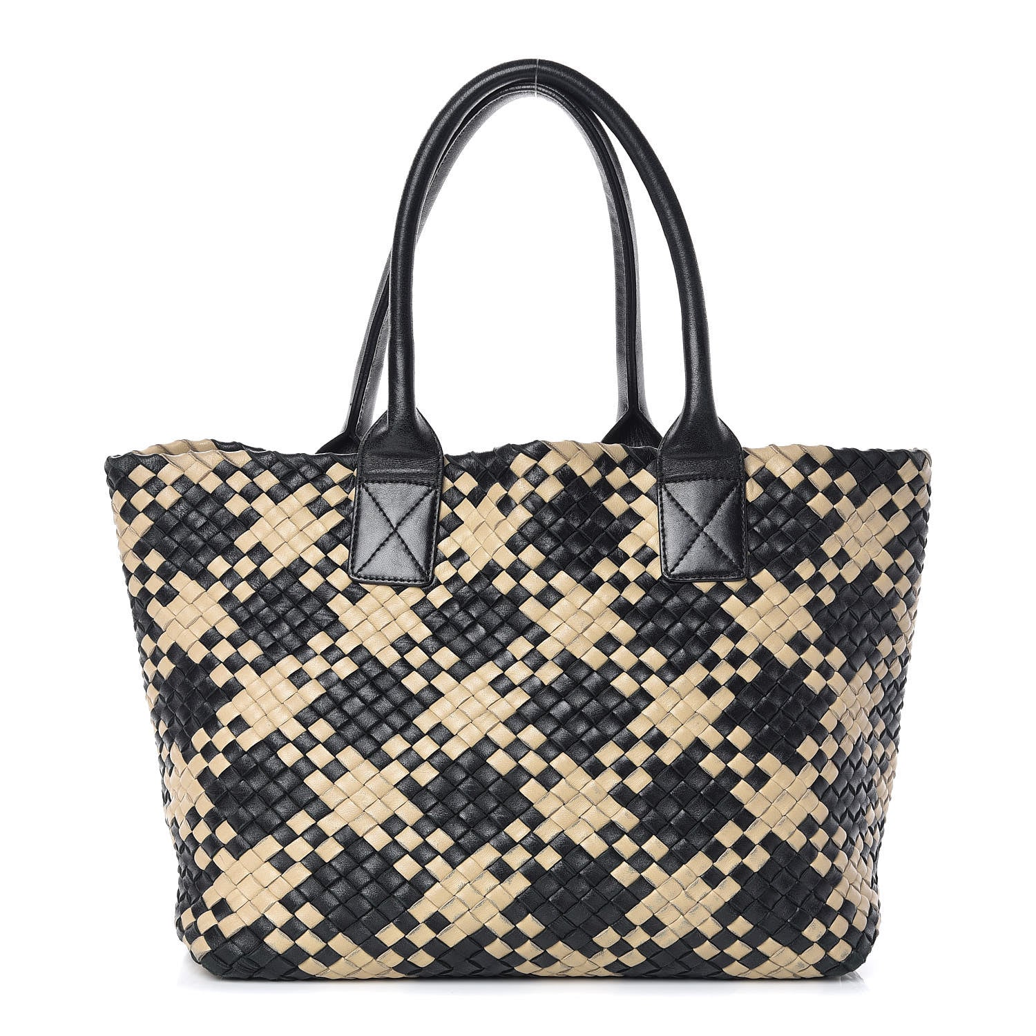 Bottega Veneta Nappa Intrecciato Mini Cabat Tote Multicolor 1 of 14