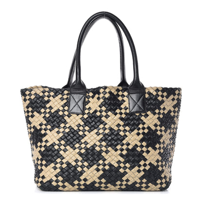 Bottega Veneta Nappa Intrecciato Mini Cabat Tote Multicolor 1 of 14