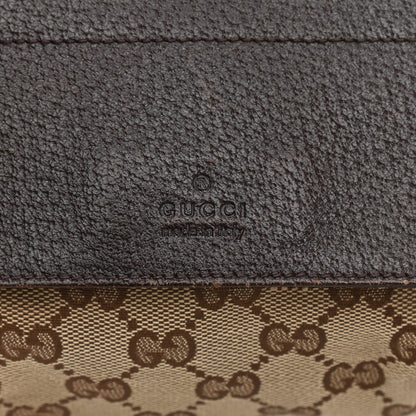 Gucci GG Monogram Double Pocket Belt Bag Dark Brown 6 of 13