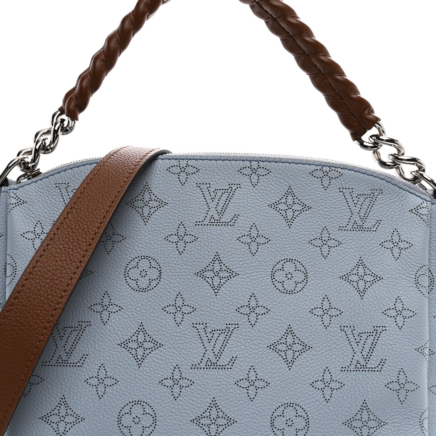 Louis Vuitton Mahina Babylone Chain BB Blue Horizon Pumpkin 8 of 10