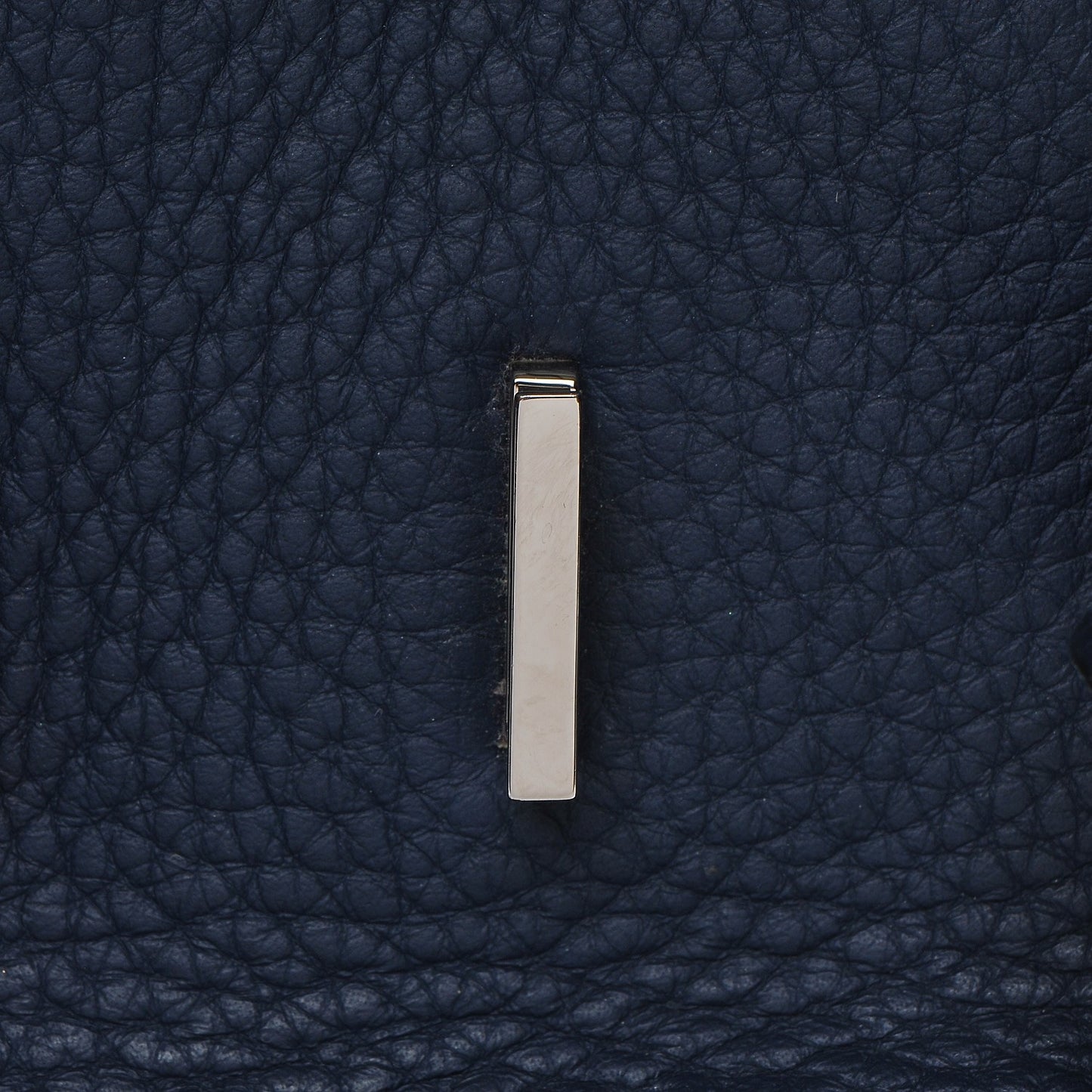 Taurillon Clemence Birkin 35 Bleu Abysse