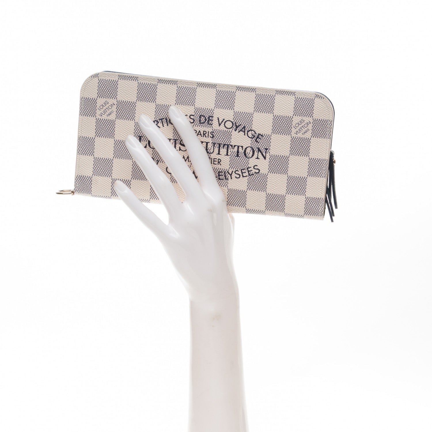 Louis Vuitton Damier Azur Articles de Voyage Insolite Wallet 2 of 6