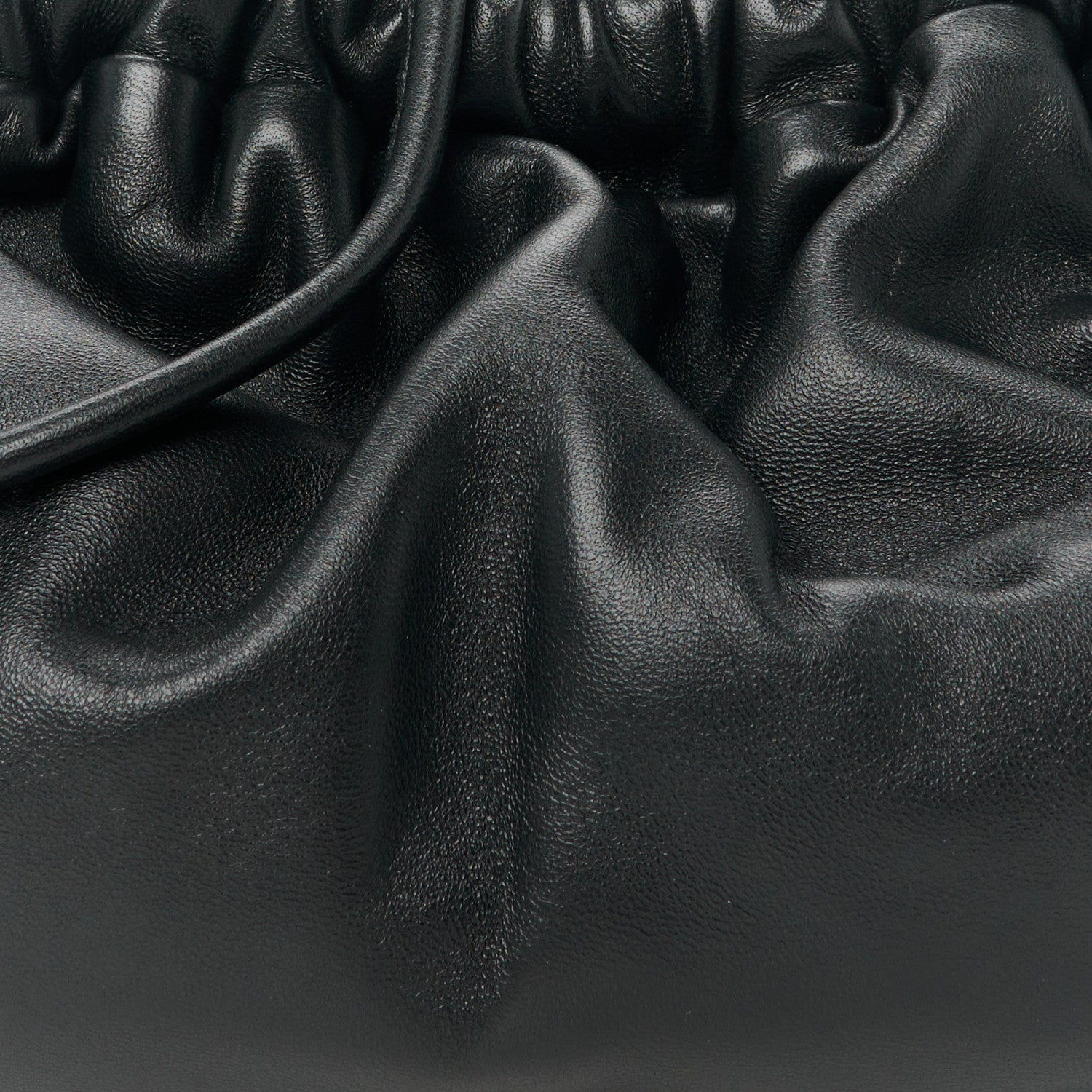 Mansur Gavriel Lambskin Mini Cloud Clutch Black Flamma 7 of 9