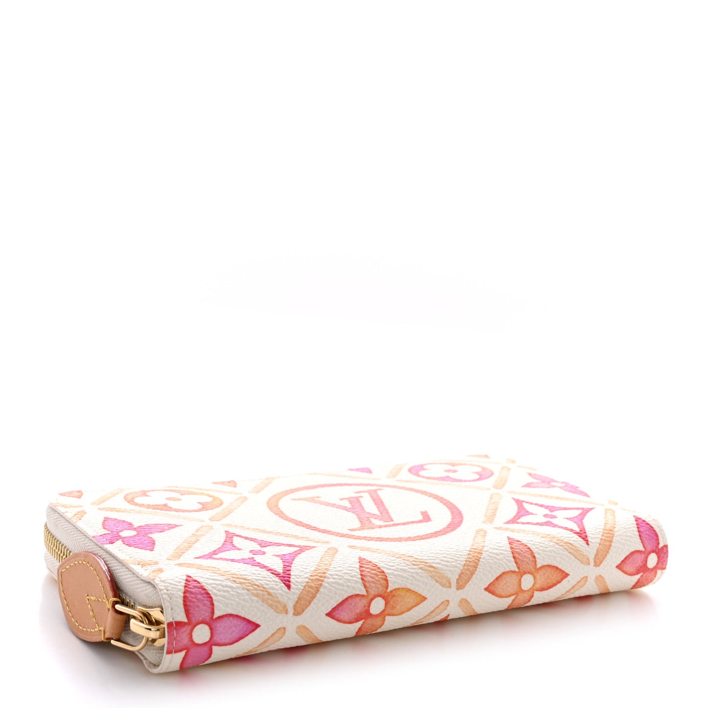 Monogram By The Pool Zippy Wallet Coral