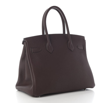 Hermes Togo Birkin 30 Chocolate 2 of 11