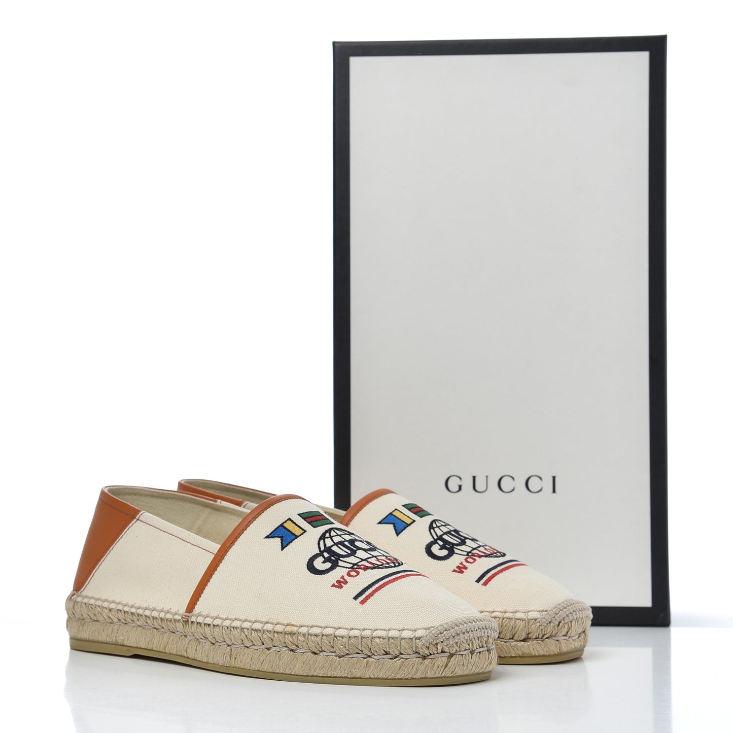 Canvas Worldwide Mens Espadrilles 7.5 Raw Cognac