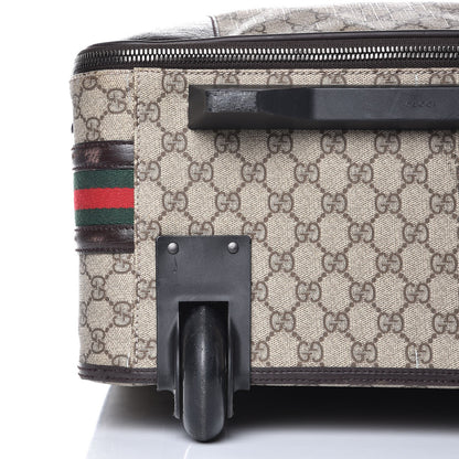 Gucci GG Plus Monogram Small Web Trolley Brown 41 of 41