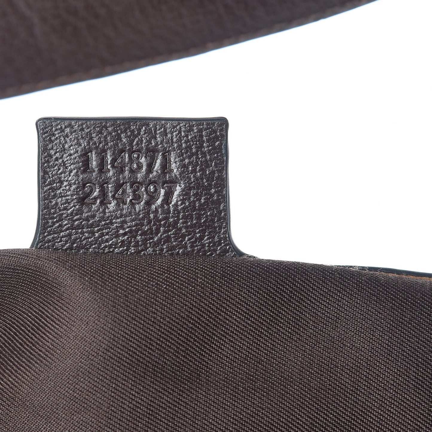 Monogram Web GG Reins Hobo Brown