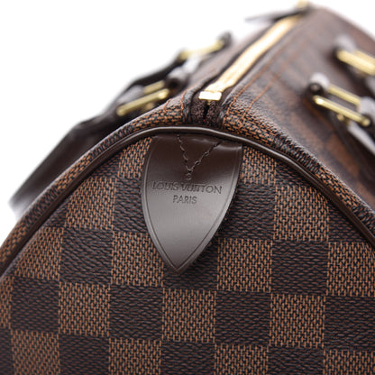 Louis Vuitton Damier Ebene Speedy 30 8 of 10