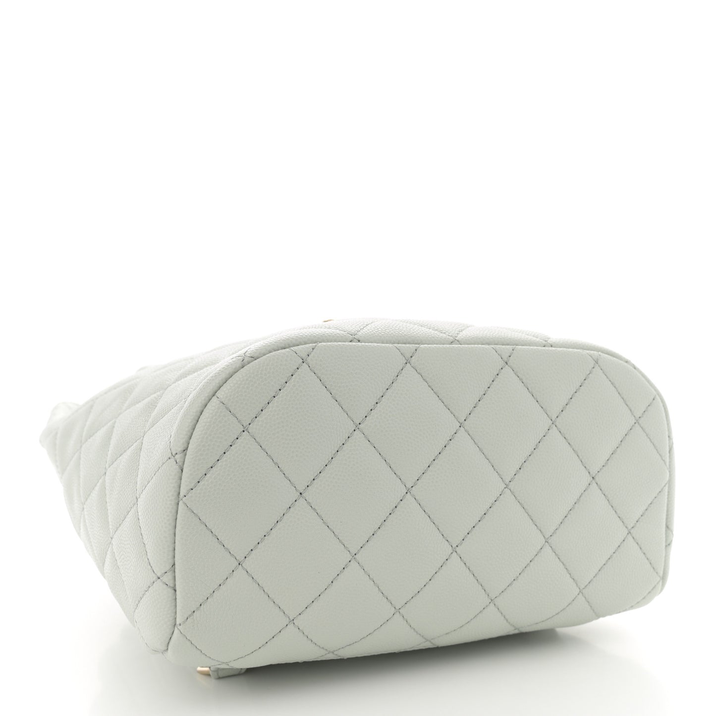 Caviar Quilted Mini Urban Spirit Backpack Light Blue