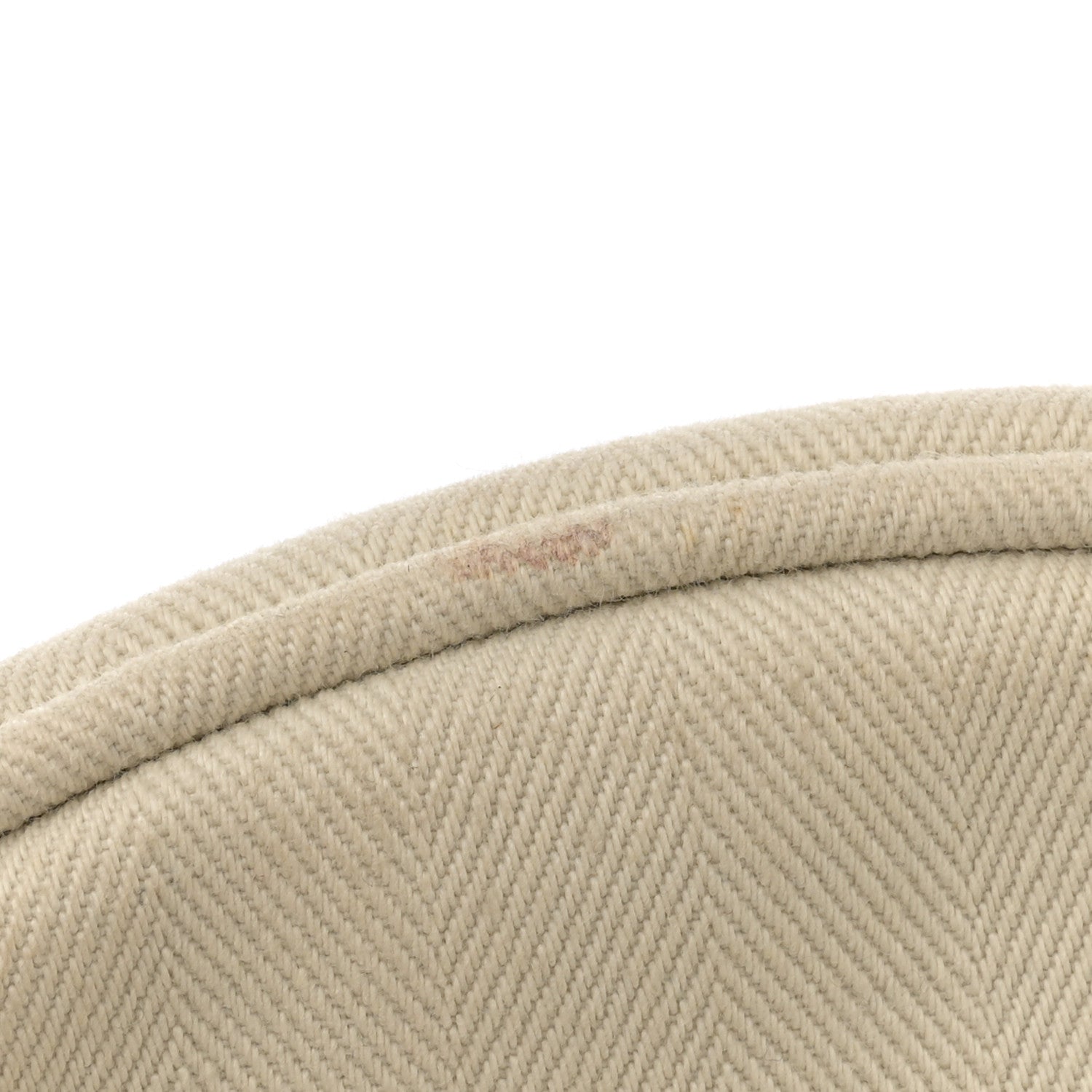 Hermes Natural Barenia Toile Sac De Pansage Grooming Bag 11 of 11