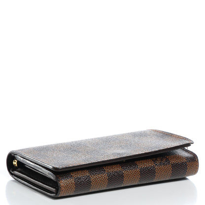 Louis Vuitton Damier Ebene Porte-Monnaie Billets Tresor Wallet 4 of 7