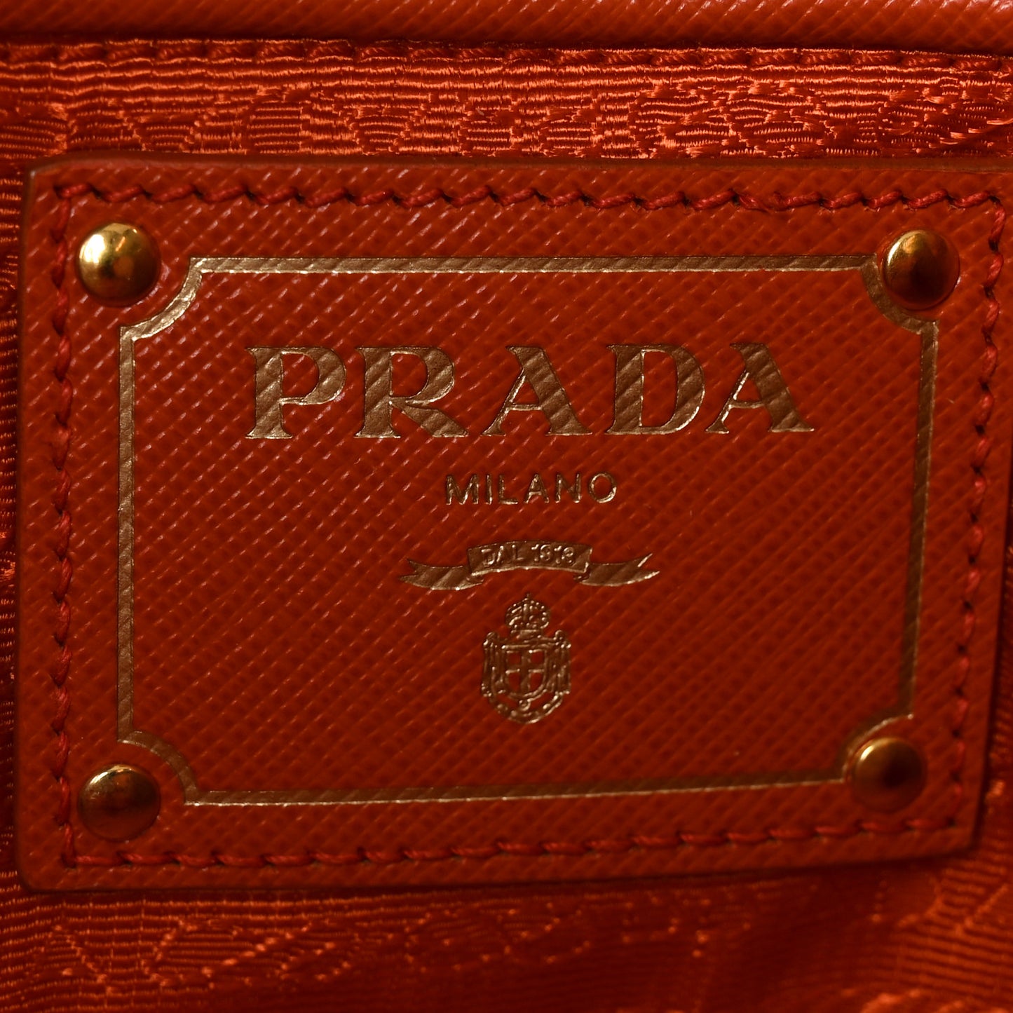 Saffiano Lux Tote Papaya
