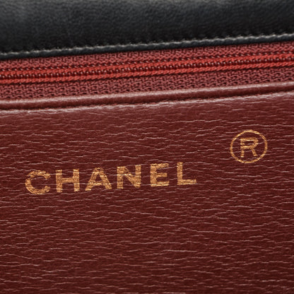 Chanel Lambskin Quilted Medium Single Flap Black 6 of 8