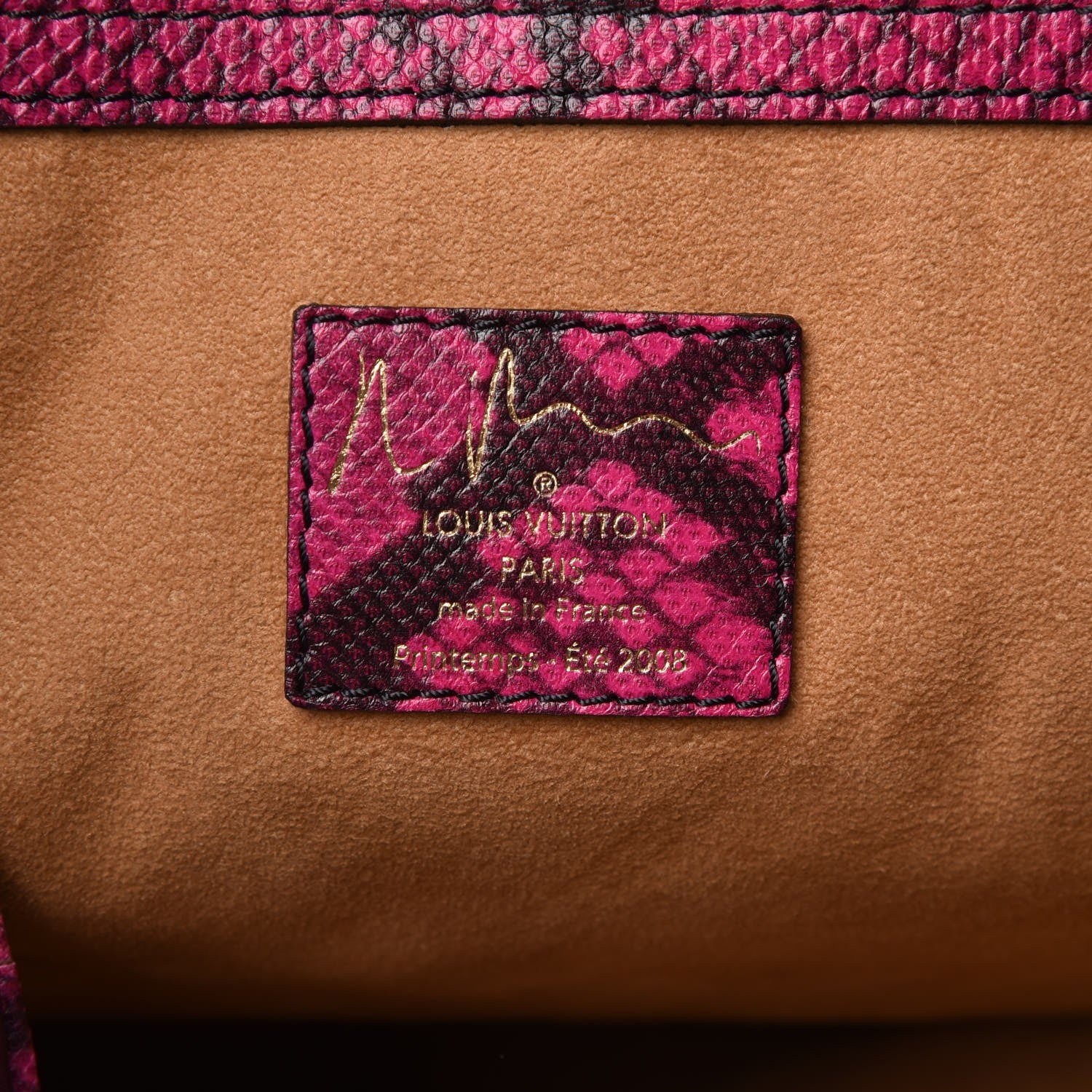Louis Vuitton Richard Prince Monogram Karung Duderanch Jokes Tote 6 of 11