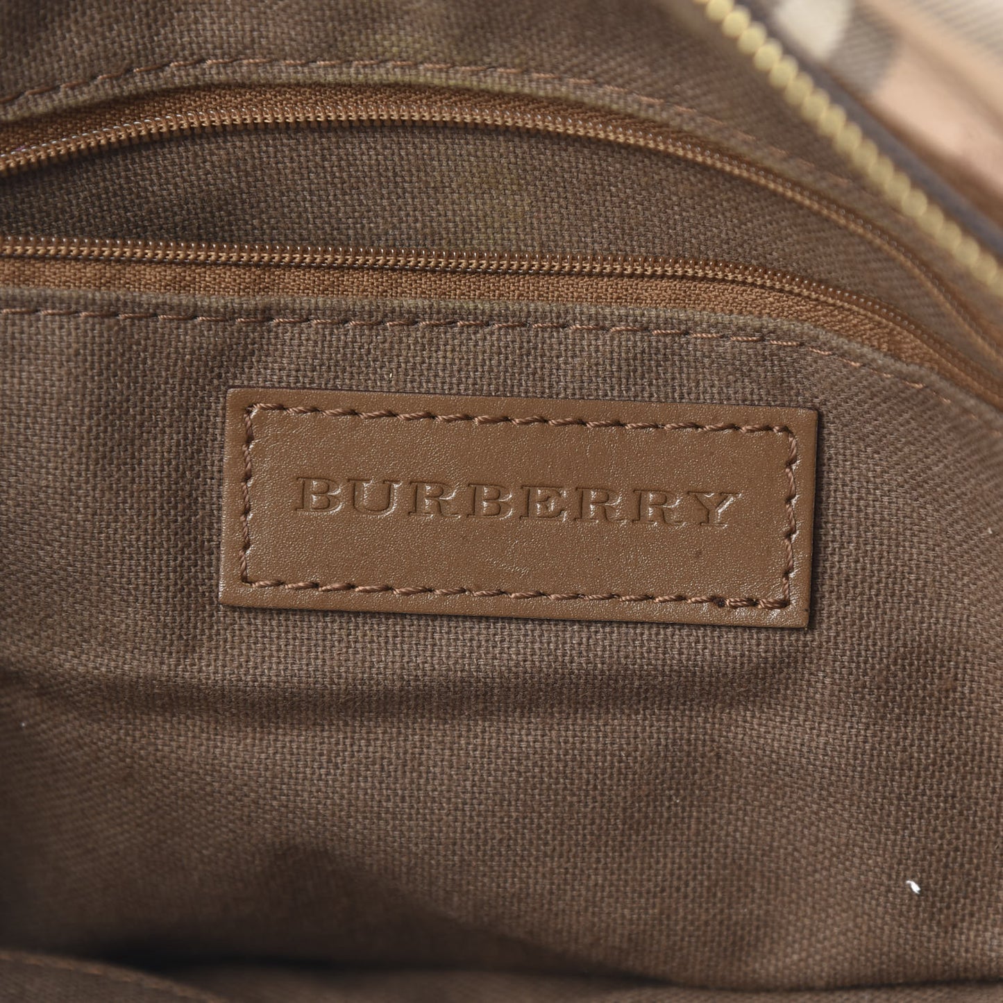 Haymarket Check Medium Bowden Bag Toffee