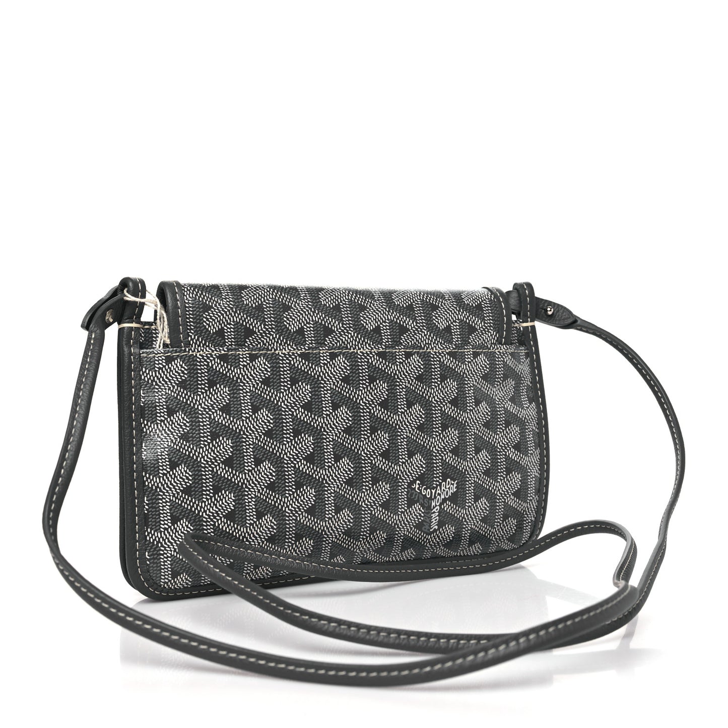 Goyardine Plumet Wallet Clutch Grey