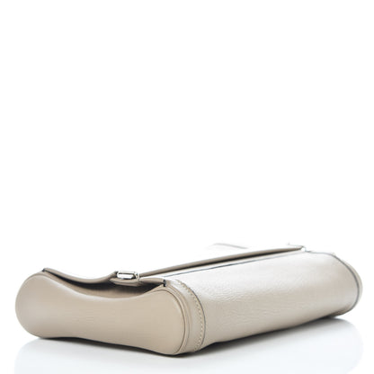 Hermes Taurillon Clemence Equi Clutch Gris Tourterelle 6 of 10