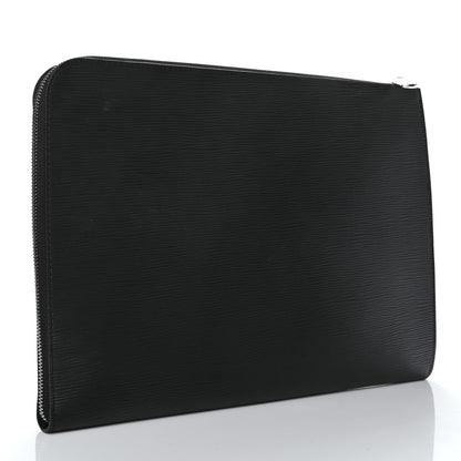 Louis Vuitton Epi Pochette Jour GM Black 3 of 6