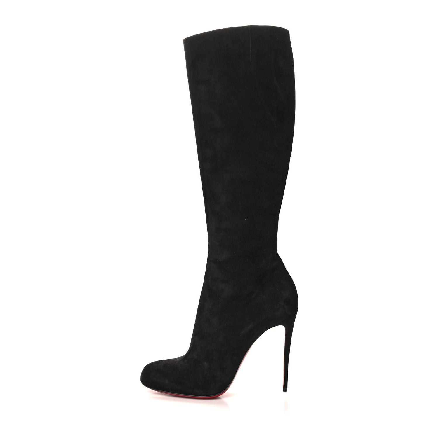 Suede Kate Botta 85 Knee-High Boots 39.5 Black