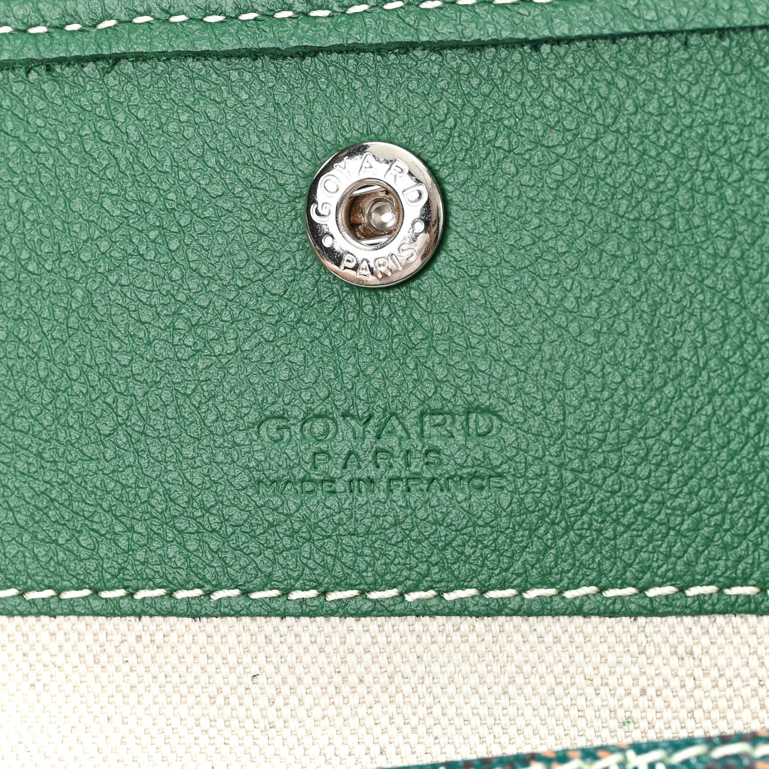 Goyard Goyardine Saint Louis PM Green 7 of 11