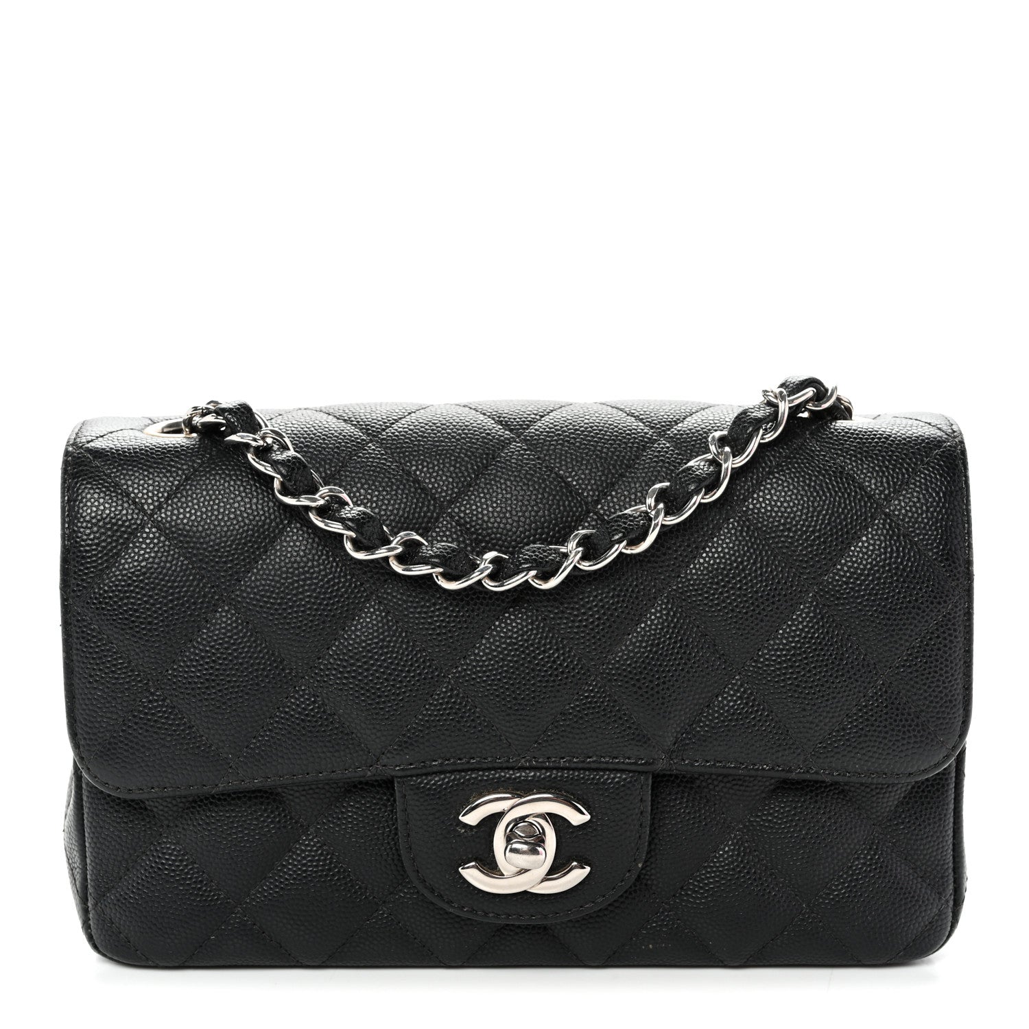 Chanel Caviar Quilted Mini Rectangular Flap Black 1 of 10