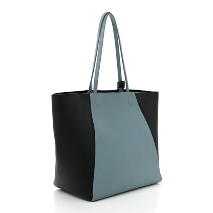 Louis Vuitton Calfskin Lockme Cabas Sky Black 3 of 9