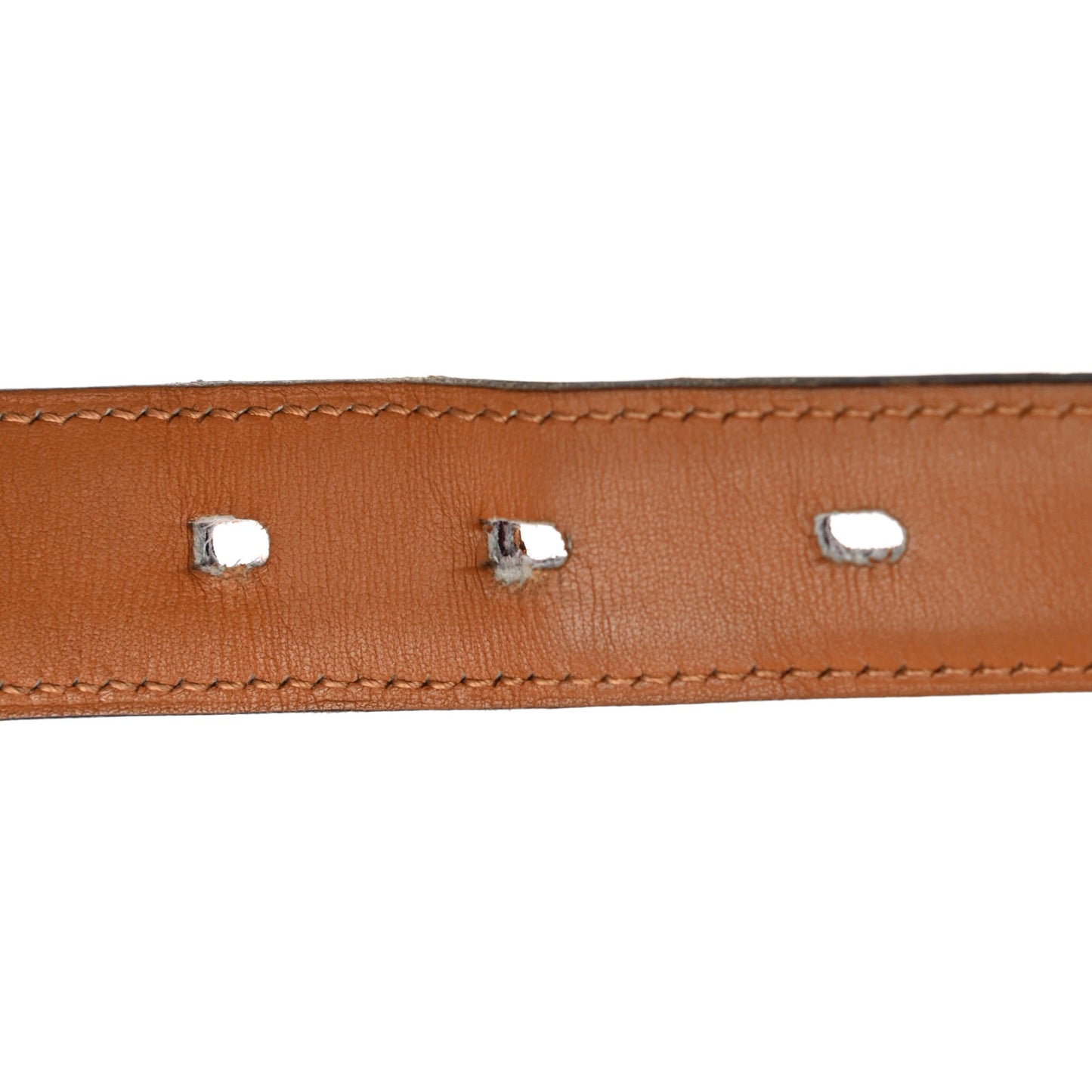 Matte Porosus Crocodile 32mm Belt 95 Etrusque