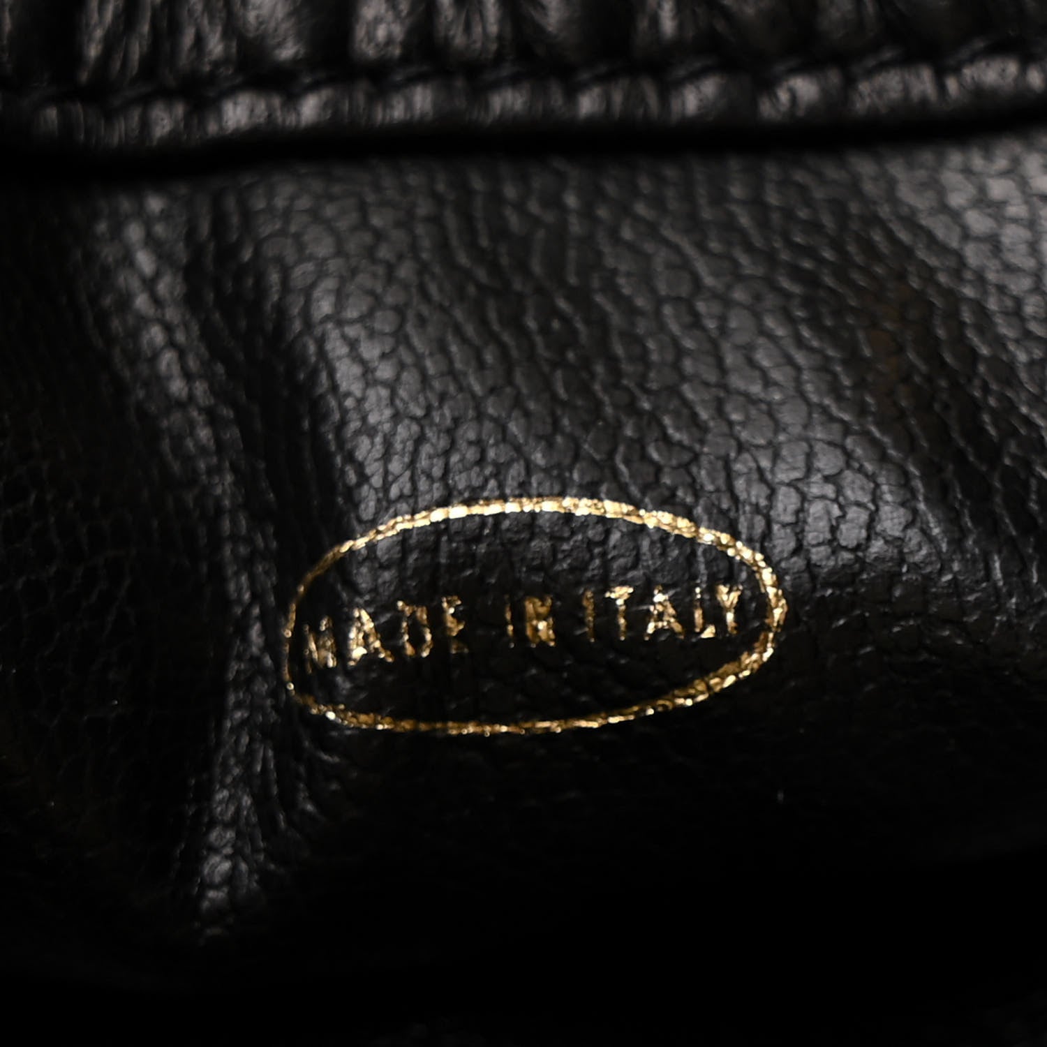Chanel Lambskin CC Stitched Drawstring Bucket Bag Black 7 of 14