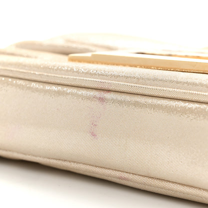 Fendi Metallic Calfskin Mia Pochette Beige 11 of 14