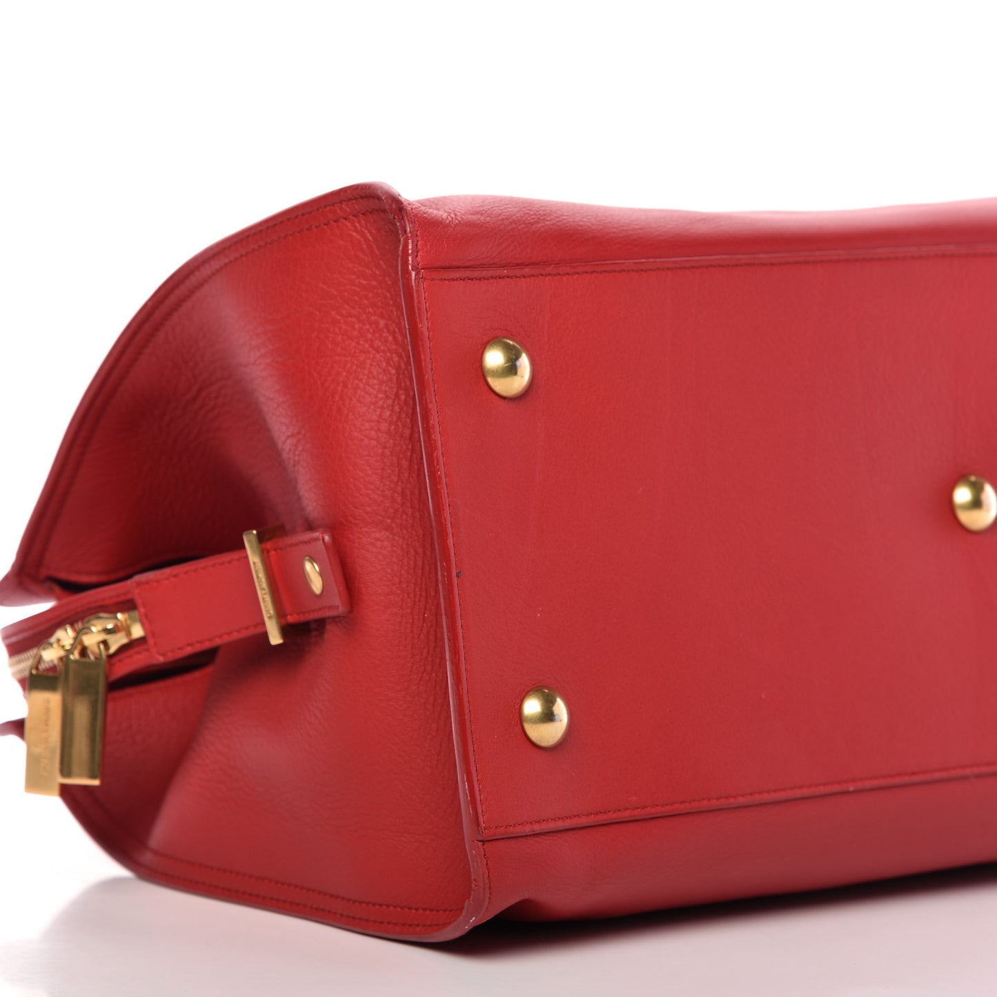 Calfskin Medium Classic Y Cabas Red