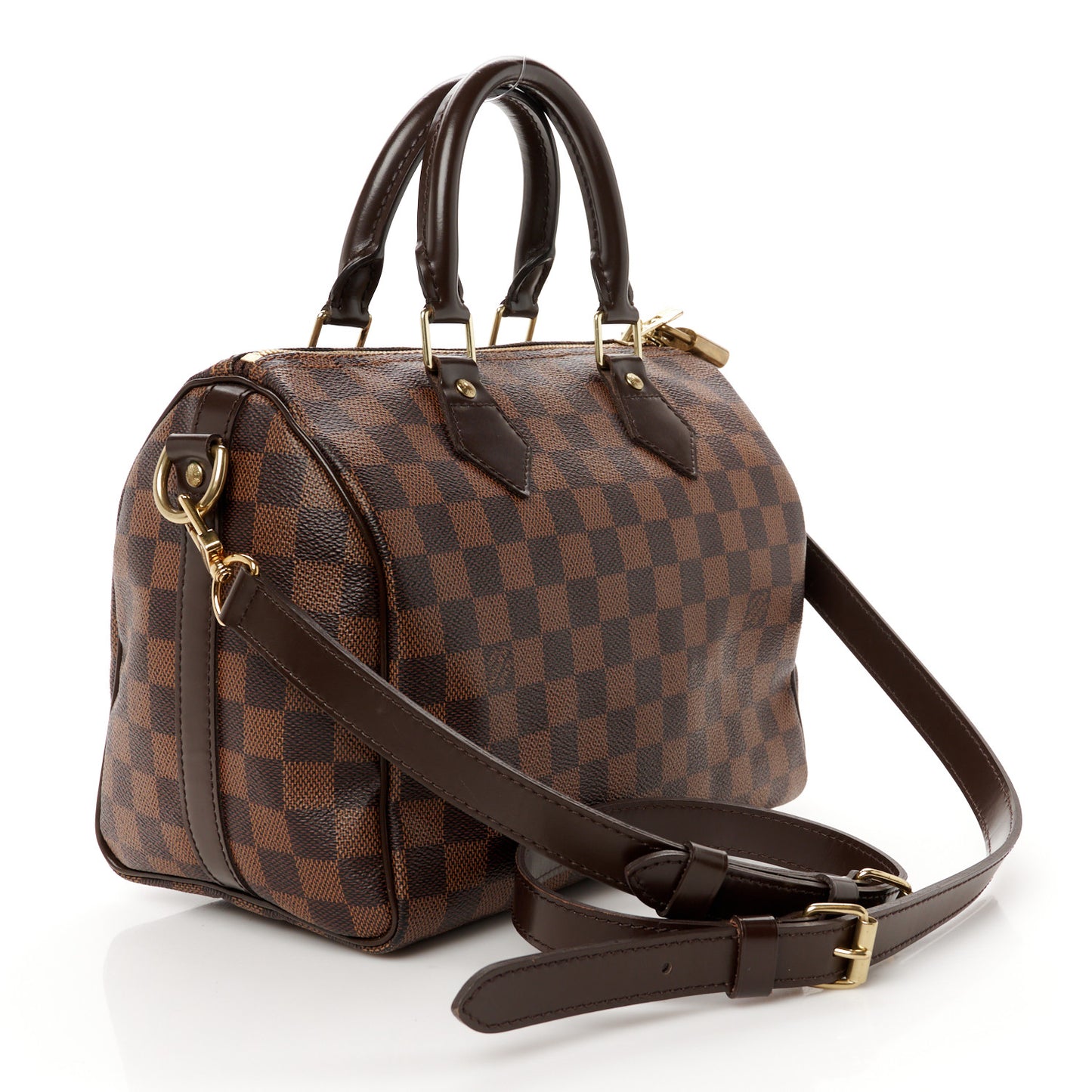 Damier Ebene Speedy Bandouliere 25