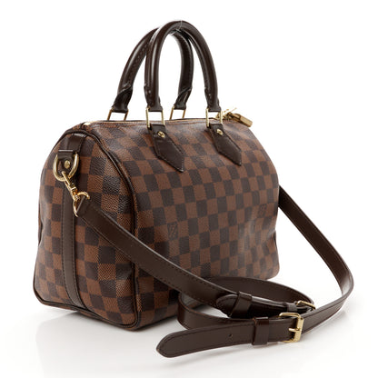 Louis Vuitton Damier Ebene Speedy Bandouliere 25 3 of 13