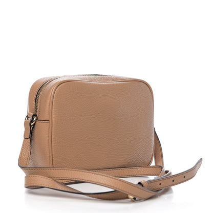 Gucci Pebbled Calfskin Small Soho Disco Bag Camelia 2 of 10