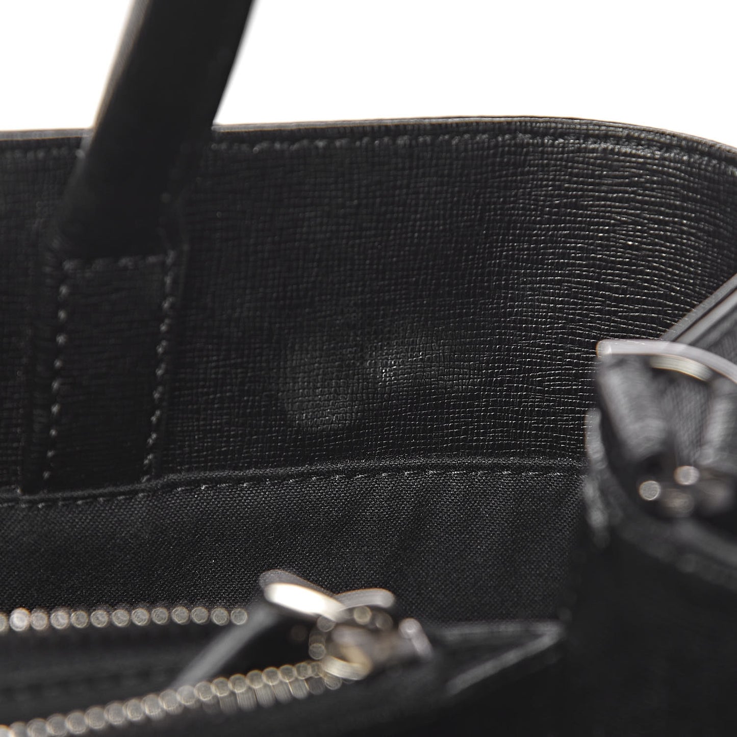 Vitello Elite Studded Monster Medium 2Jours Tote Black