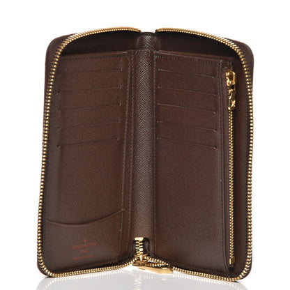 Louis Vuitton Damier Ebene Zippy Compact Wallet 5 of 8