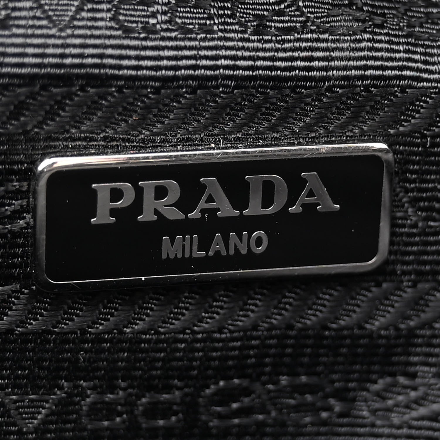 Prada Nylon Vela Mini Crossbody Backpack Black 6 of 9