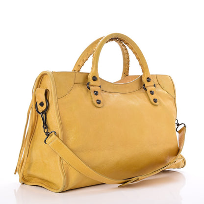 Balenciaga Agneau Classic Hardware City Moutarde 4 of 11