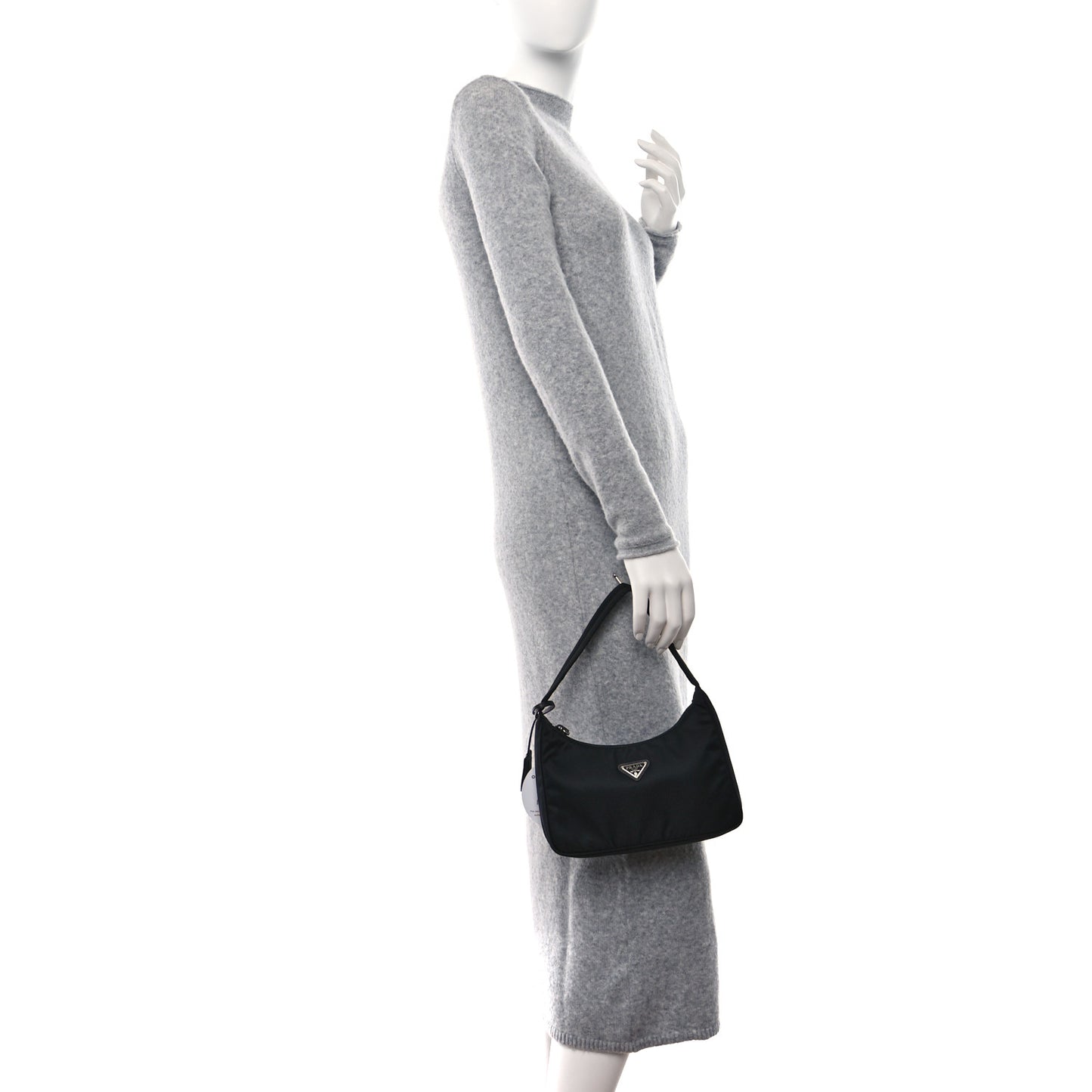 Tessuto Nylon Mini Re-Edition 2000 Bag Black